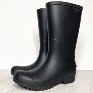 Sperry Matte Black Rain Boot 5 1/2